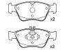 Pastillas de freno Brake Pad Set:002 420 96 20