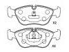 刹车片 Brake Pad Set:271 587