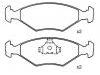 Pastillas de freno Brake Pad Set:5882984