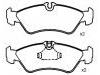 Bremsbelagsatz, Scheibenbremse Brake Pad Set:2D0 698 451