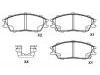 тормозная кладка Brake Pad Set:58101-24A00