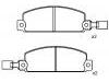 Bremsbelagsatz, Scheibenbremse Brake Pad Set:140389