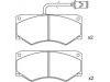 Brake Pad Set:190 6040