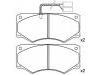 Bremsbelagsatz, Scheibenbremse Brake Pad Set:190 6243