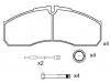 тормозная кладка Brake Pad Set:425 361 01