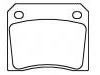 Bremsbelagsatz, Scheibenbremse Brake Pad Set:GBP90141