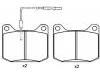 тормозная кладка Brake Pad Set:001 367 50 00