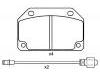 刹车片 Brake Pad Set:176 991 00