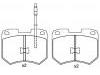 Bremsbelagsatz, Scheibenbremse Brake Pad Set:431 698 151