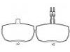 Brake Pad Set:7 663 711