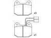 тормозная кладка Brake Pad Set:0060 719 983