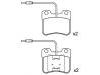 Brake Pad Set:95 569 340