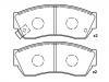 тормозная кладка Brake Pad Set:55200-61880