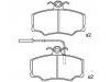 Bremsbelagsatz, Scheibenbremse Brake Pad Set:180945