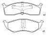 Brake Pad Set:4 882 106