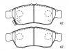 Plaquettes de frein Brake Pad Set:55810-54G00