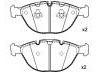 Bremsbelagsatz, Scheibenbremse Brake Pad Set:34 11 2 180 420