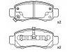 Brake Pad Set:06450-S34-000