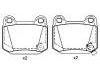 Bremsbelagsatz, Scheibenbremse Brake Pad Set:MR 407 391