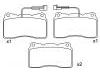 Brake Pad Set:7 736 272 2