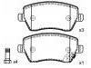 Pastillas de freno Brake Pad Set:55810-62J00