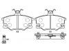 Bremsbelagsatz, Scheibenbremse Brake Pad Set:5 889 089