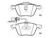 Bremsbelagsatz, Scheibenbremse Brake Pad Set:7M3 698 151 A