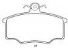 Bremsbelagsatz, Scheibenbremse Brake Pad Set:323 215 901 E