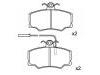 Bremsbelagsatz, Scheibenbremse Brake Pad Set:5 893 948