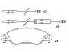 тормозная кладка Brake Pad Set:4252.14