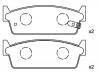 Bremsbelagsatz, Scheibenbremse Brake Pad Set:44060-21P86