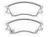 Bremsbelagsatz, Scheibenbremse Brake Pad Set:72519-3010