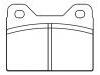 Bremsbelagsatz, Scheibenbremse Brake Pad Set:D108-7042