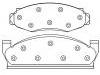 Bremsbelagsatz, Scheibenbremse Brake Pad Set:8129665