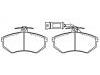 Brake Pad Set:443 698 151 C