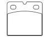 Bremsbelagsatz, Scheibenbremse Brake Pad Set:43221-T6N-A52