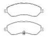 Plaquettes de frein Brake Pad Set:2870-4210-0120