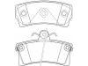 Bremsbelagsatz, Scheibenbremse Brake Pad Set:F1010371510